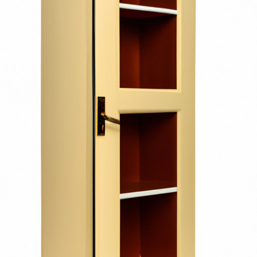 Buy a chest of drawers with swinging doors.