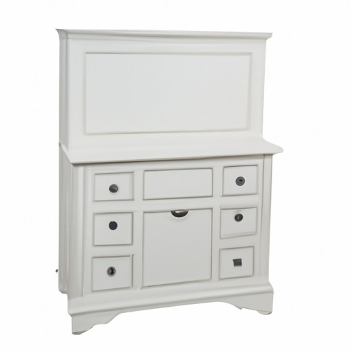 Buy a white chest of drawers with a width of 60.